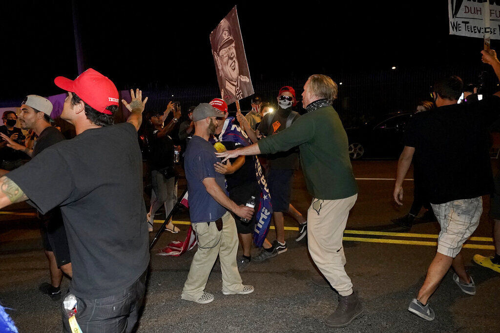 Election protests in Phoenix